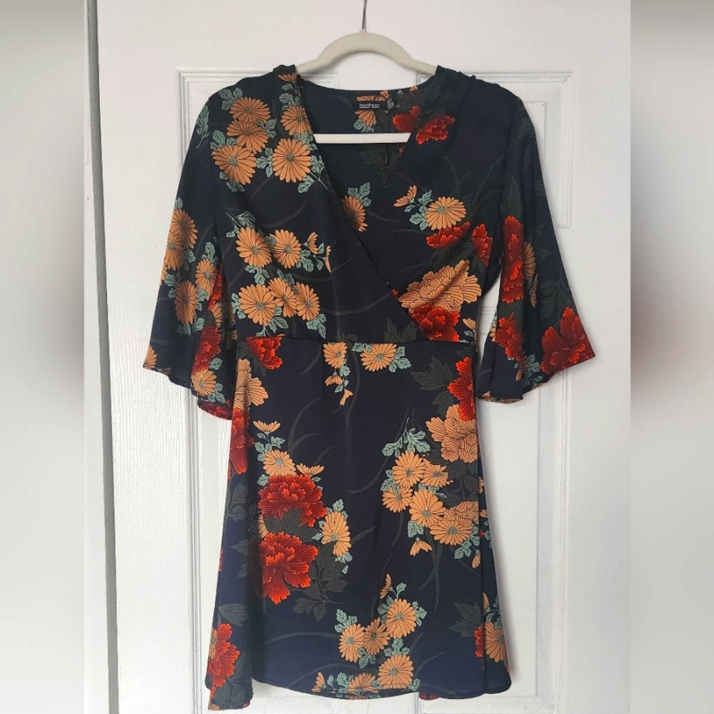 Boohoo Kimono-Style dress
